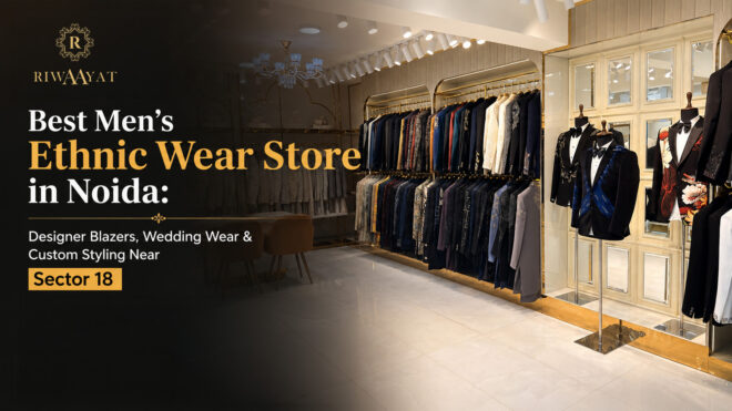 Designer clothing store near Sector 18 Metro
